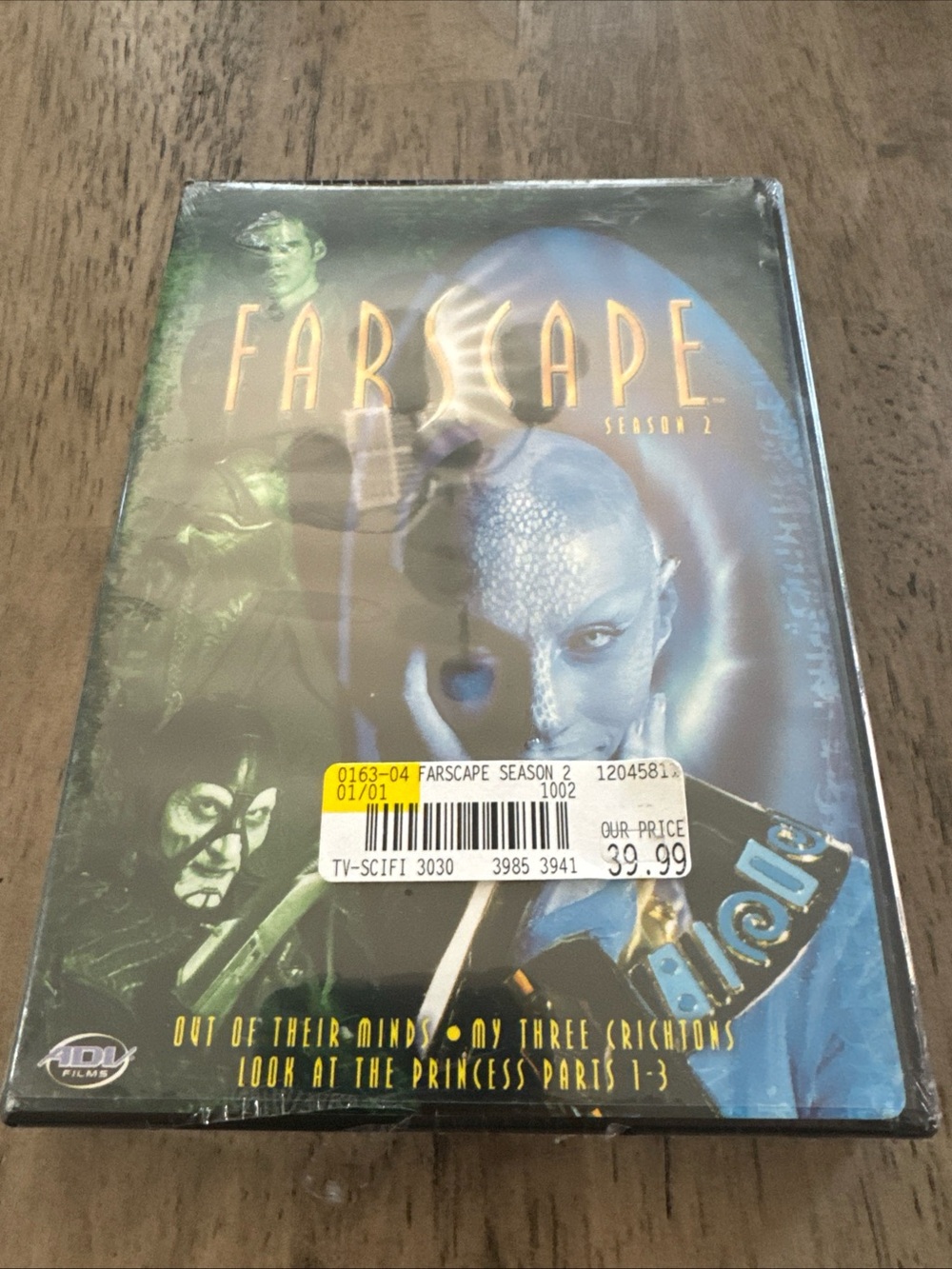 Farscape Season 2 DVD - Blue Sci‑Fi Collector Case